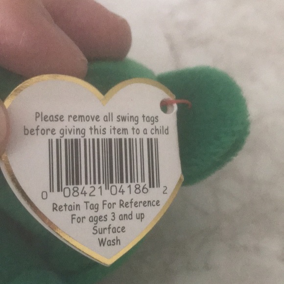 RARE 1997 “Erin” TY Beanie Baby - Picture 5 of 6